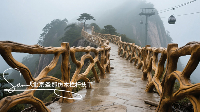 jimeng-2025-06-25-2626-是一處極具特色的安全圍欄設(shè)計(jì)，線條流暢自然，給人柔和靈動之感。為空間增添活潑與藝....jpeg